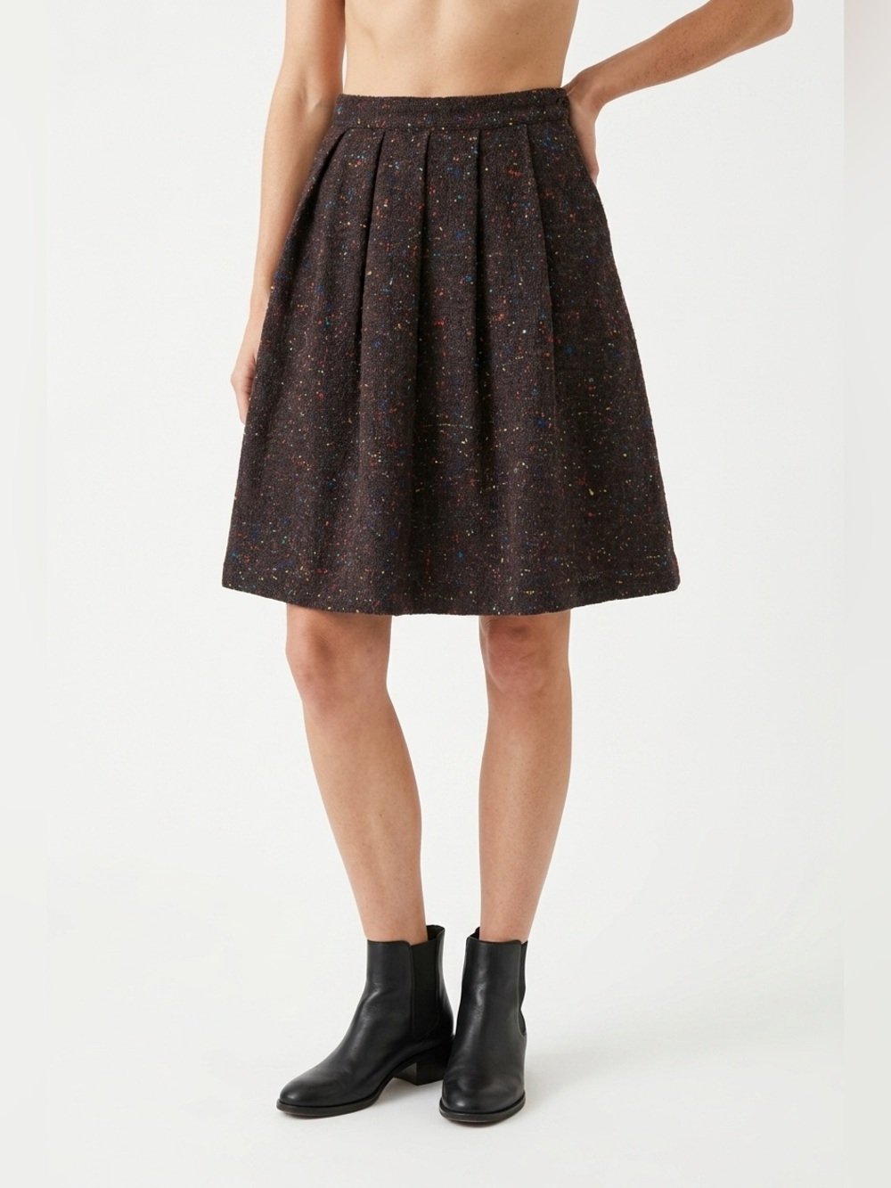 Fenn Wright & Manson tweed skirt